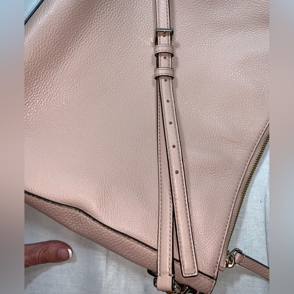 NWT Kate Spade Jackson Leather Shoulder Bag Pink - Picture 11 of 15